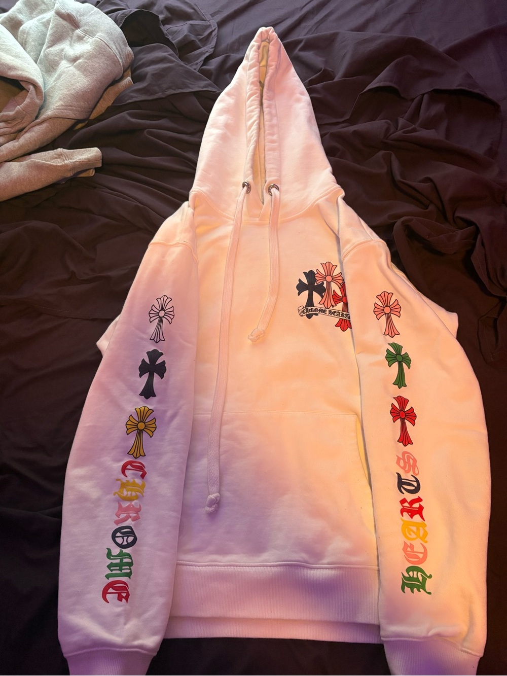 Chrome Hearts Multi Color Pullover Hoodie